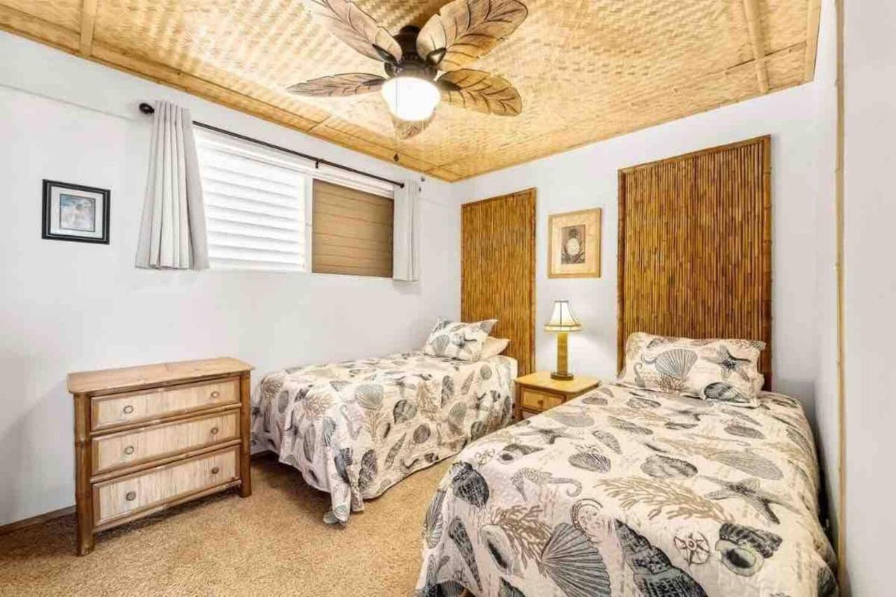 Family Friendly Kailua Bay View Ac Free Parking Walk To Kailua Village Luaran gambar