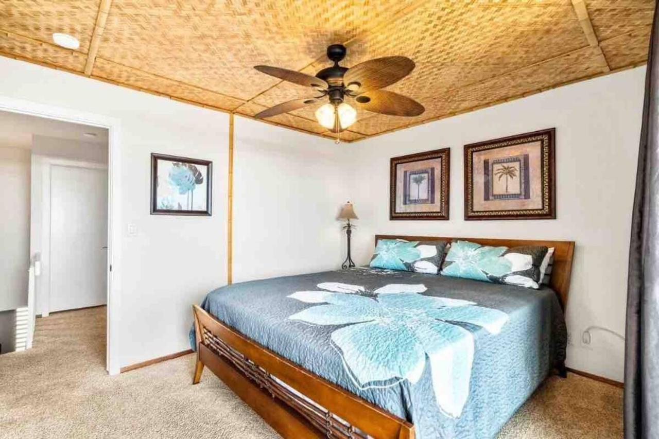Family Friendly Kailua Bay View Ac Free Parking Walk To Kailua Village Luaran gambar
